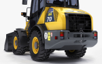 Komatsu WA70-7 Wheel Loader Rigged