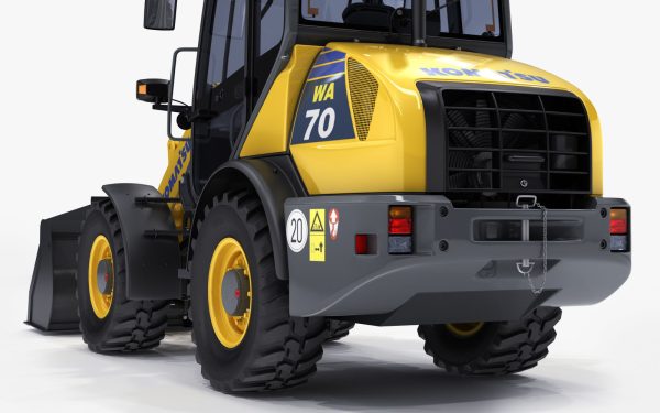 Komatsu WA70-7 Wheel Loader Rigged