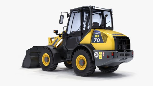 Komatsu WA70-7 Wheel Loader Rigged