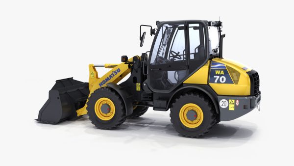 Komatsu WA70-7 Wheel Loader Rigged