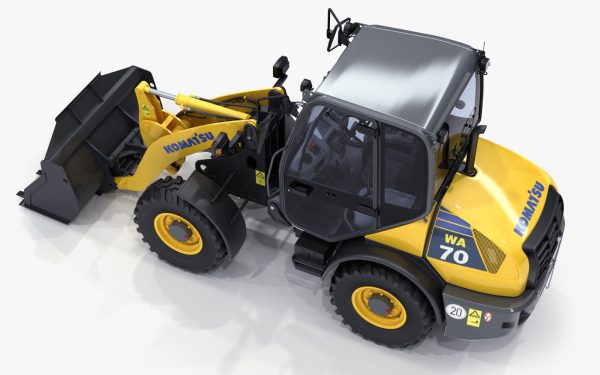 Komatsu WA70-7 Wheel Loader Rigged