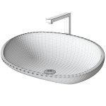 Kool Xl Fl by Glass Design Washbasin