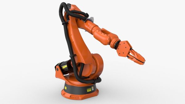 KUKA 210 2 Cinema 4D Rigged industrial robotic arm