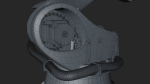 KUKA 210 2 Cinema 4D Rigged industrial robotic arm