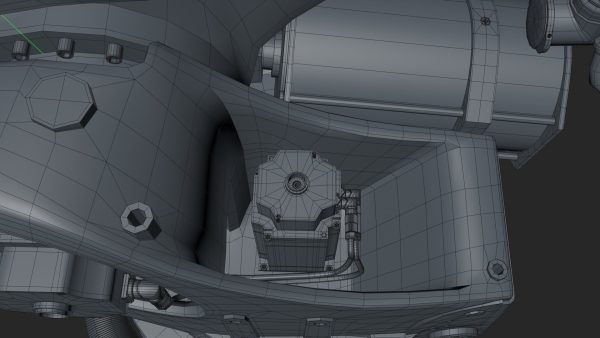 KUKA 210 2 Cinema 4D Rigged industrial robotic arm