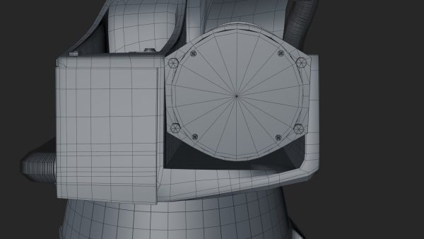 KUKA 210 2 Cinema 4D Rigged industrial robotic arm