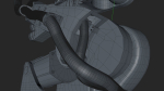 KUKA 210 2 Cinema 4D Rigged industrial robotic arm