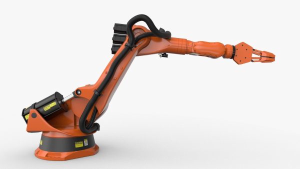 KUKA 210 2 Cinema 4D Rigged industrial robotic arm