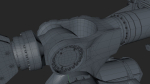 KUKA 210 2 Cinema 4D Rigged industrial robotic arm