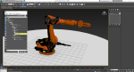 KUKA 210 2 Cinema 4D Rigged industrial robotic arm