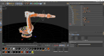 KUKA 210 2 Cinema 4D Rigged industrial robotic arm