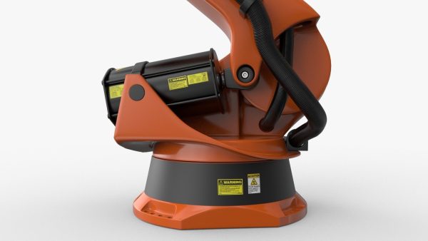 KUKA 210 2 Cinema 4D Rigged industrial robotic arm