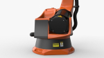 KUKA 210 2 Cinema 4D Rigged industrial robotic arm