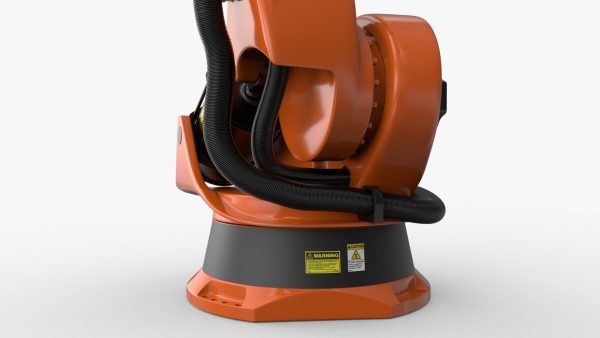 KUKA 210 2 Cinema 4D Rigged industrial robotic arm