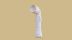 L shaped military flashlight