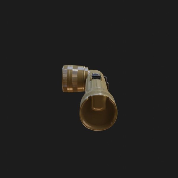 L shaped military flashlight