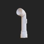 L shaped military flashlight
