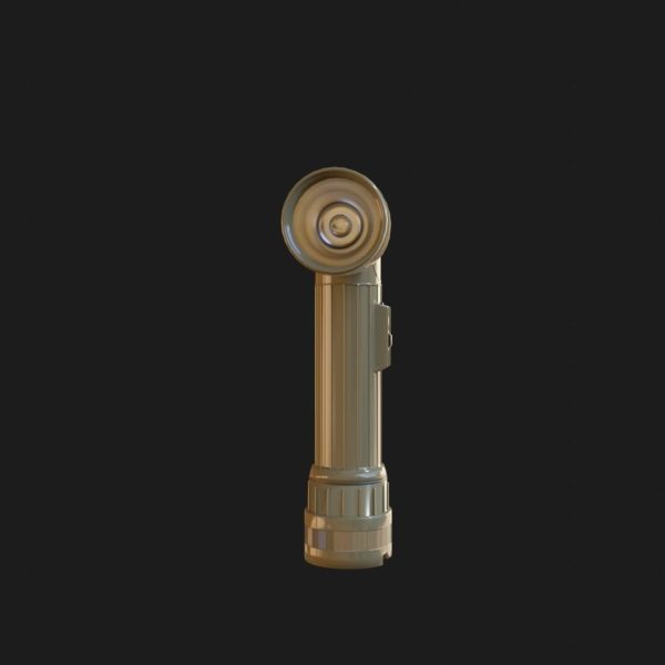 L shaped military flashlight