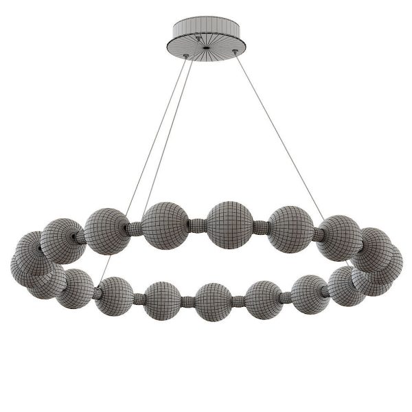 Lampatron FOUETTE ring chandelier