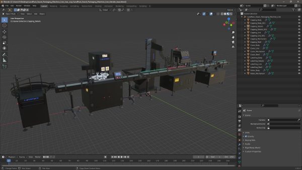 LandPack Snack Packaging Machine Line