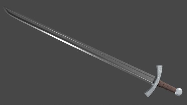 Langsax sword with Falchion handle
