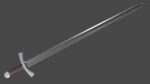 Langsax sword with Falchion handle