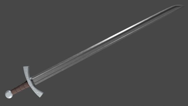 Langsax sword with Falchion handle