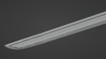 Langsax sword with Falchion handle