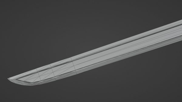 Langsax sword with Falchion handle