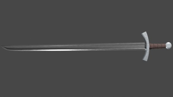 Langsax sword with Falchion handle