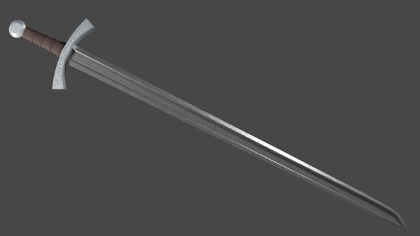 Langsax sword with Falchion handle