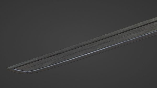 Langsax sword with Falchion handle