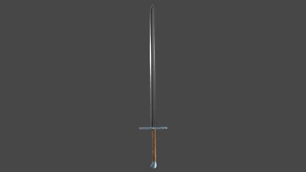 Langsax sword with Grossmesser handle
