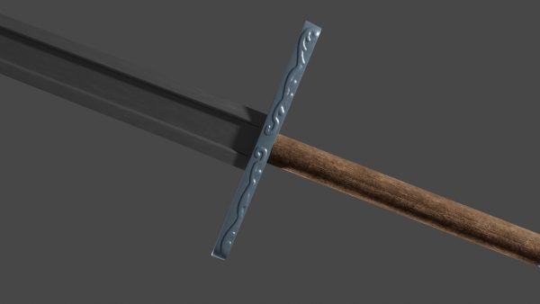 Langsax sword with Grossmesser handle