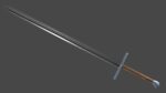 Langsax sword with Grossmesser handle