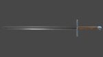 Langsax sword with Grossmesser handle