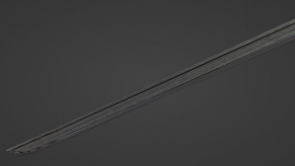 Langsax sword with Grossmesser handle