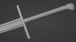 Langsax sword with Grossmesser handle