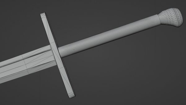 Langsax sword with Grossmesser handle