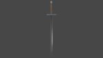Langsax sword with Grossmesser handle
