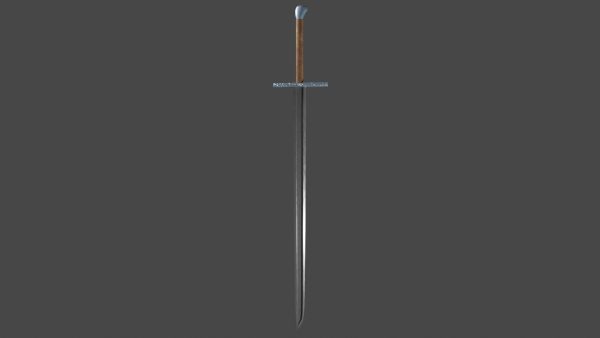 Langsax sword with Grossmesser handle