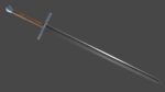 Langsax sword with Grossmesser handle