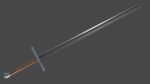 Langsax sword with Grossmesser handle