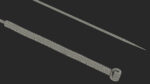 Large Acupuncture Needle Gold