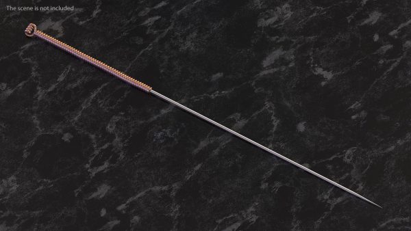 Large Acupuncture Needle Gold