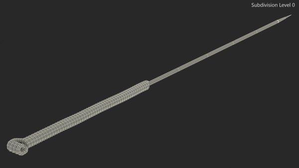 Large Acupuncture Needle Gold