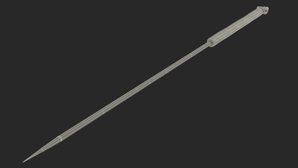 Large Acupuncture Needle Gold