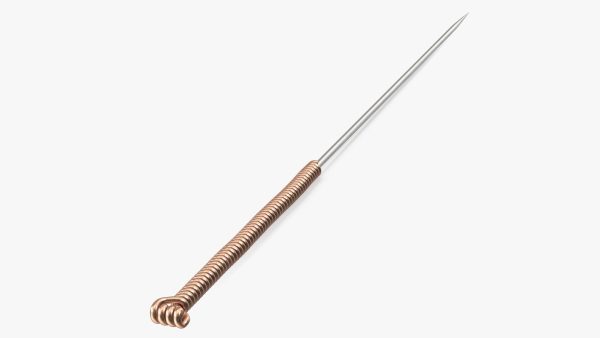 Large Acupuncture Needle Gold