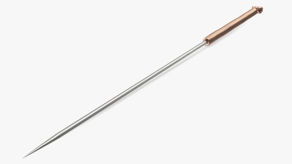 Large Acupuncture Needle Gold