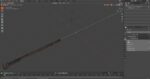 Large Acupuncture Needle Gold